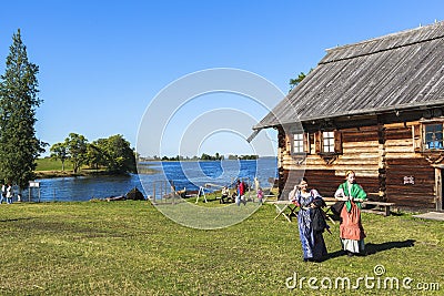 Kizhi Island in Russia Editorial Stock Photo